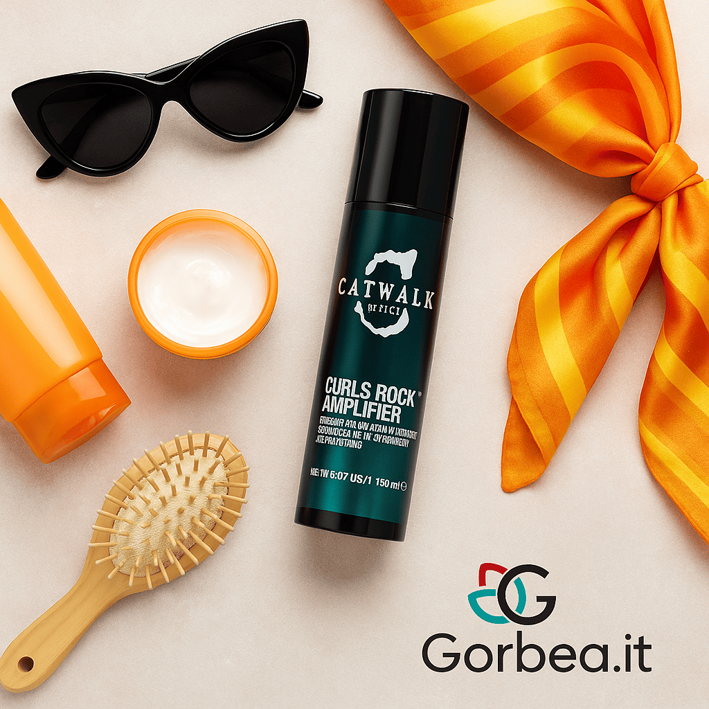 Catwalk di TIGI Curls Rock Amplifier Crema Arricciante per Definizione e Controllo de Capelli Ricci, 150 ml